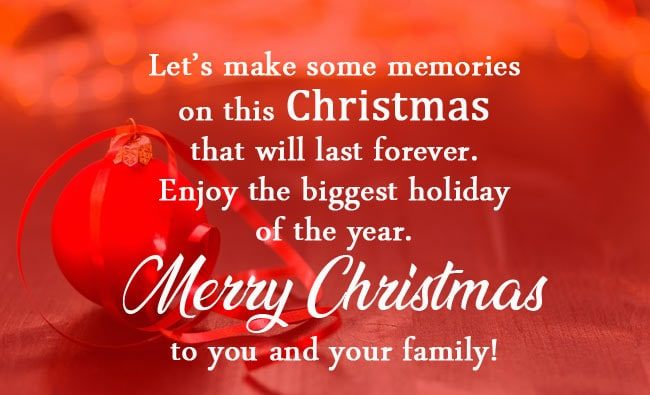 Merry Christmas Greetings Messages