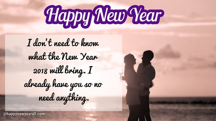 Happy New Year Messages For Boyfriend