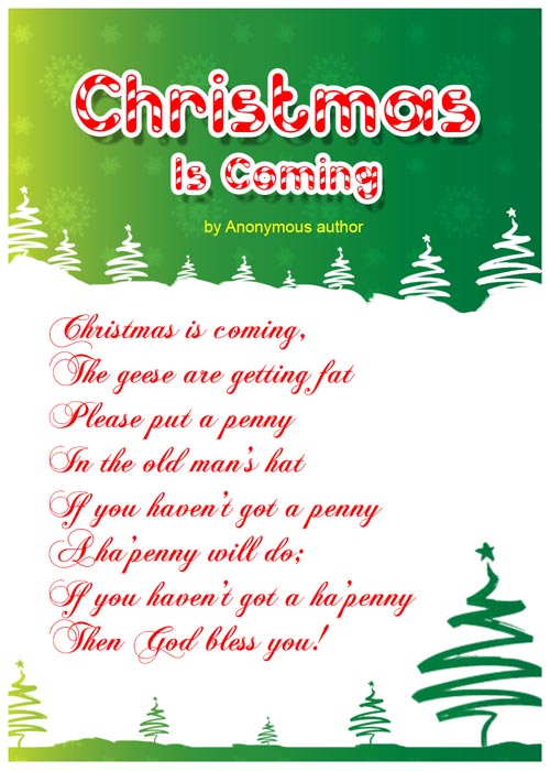 Christmas Poems For Kids