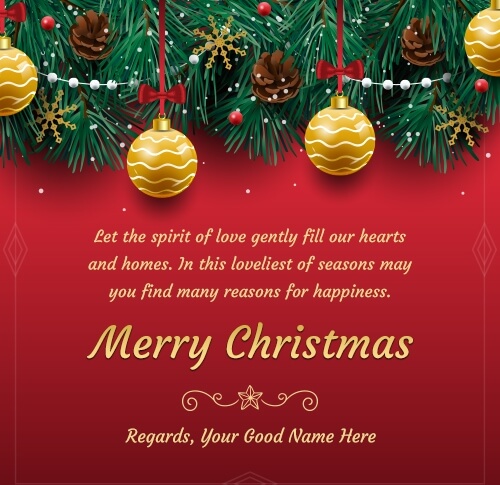 Merry Christmas Greetings Wishes