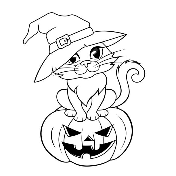 Easy-Halloween-Coloring-Pages