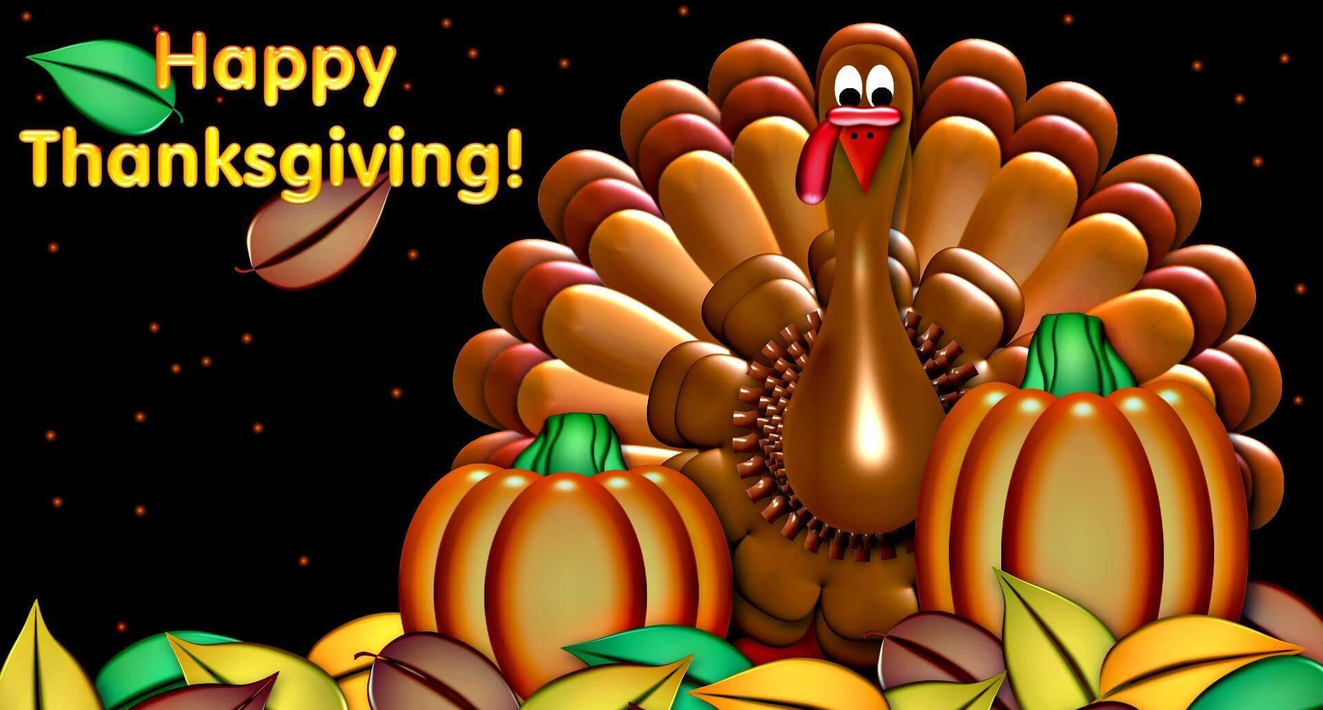 Turkey Happy Thanksgiving Wallpapers